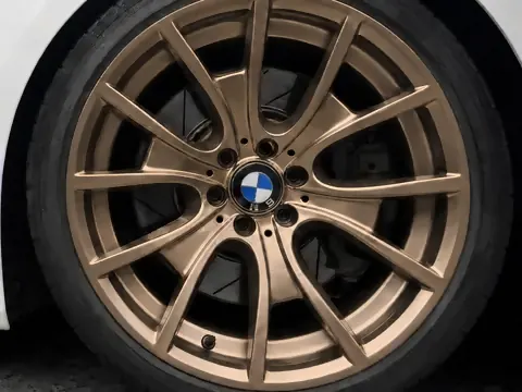 BMW White coupe, Wheels powder coated satin bronze (studio illustration), photo 3