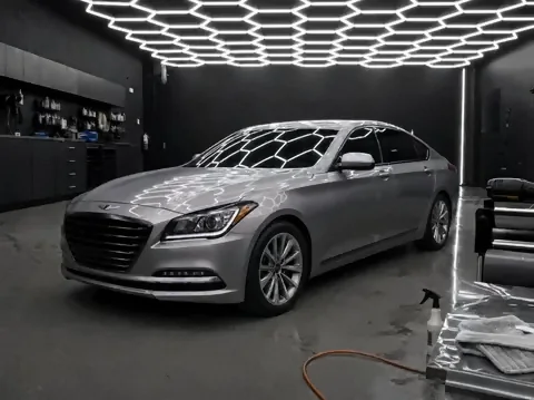 Genesis G80, Chrome delete · gloss black (studio illustration), photo 1
