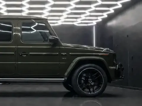 Mercedes-Benz G-Class, Color PPF · Satin Midnight Moss (studio illustration), photo 3