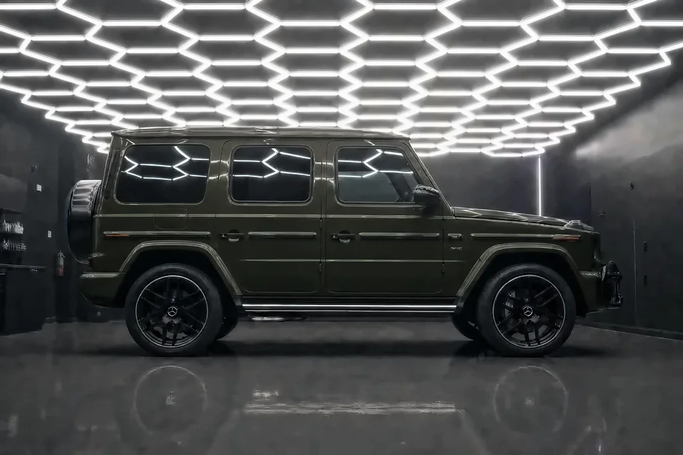 Mercedes-Benz G-Class, Color PPF · Satin Midnight Moss