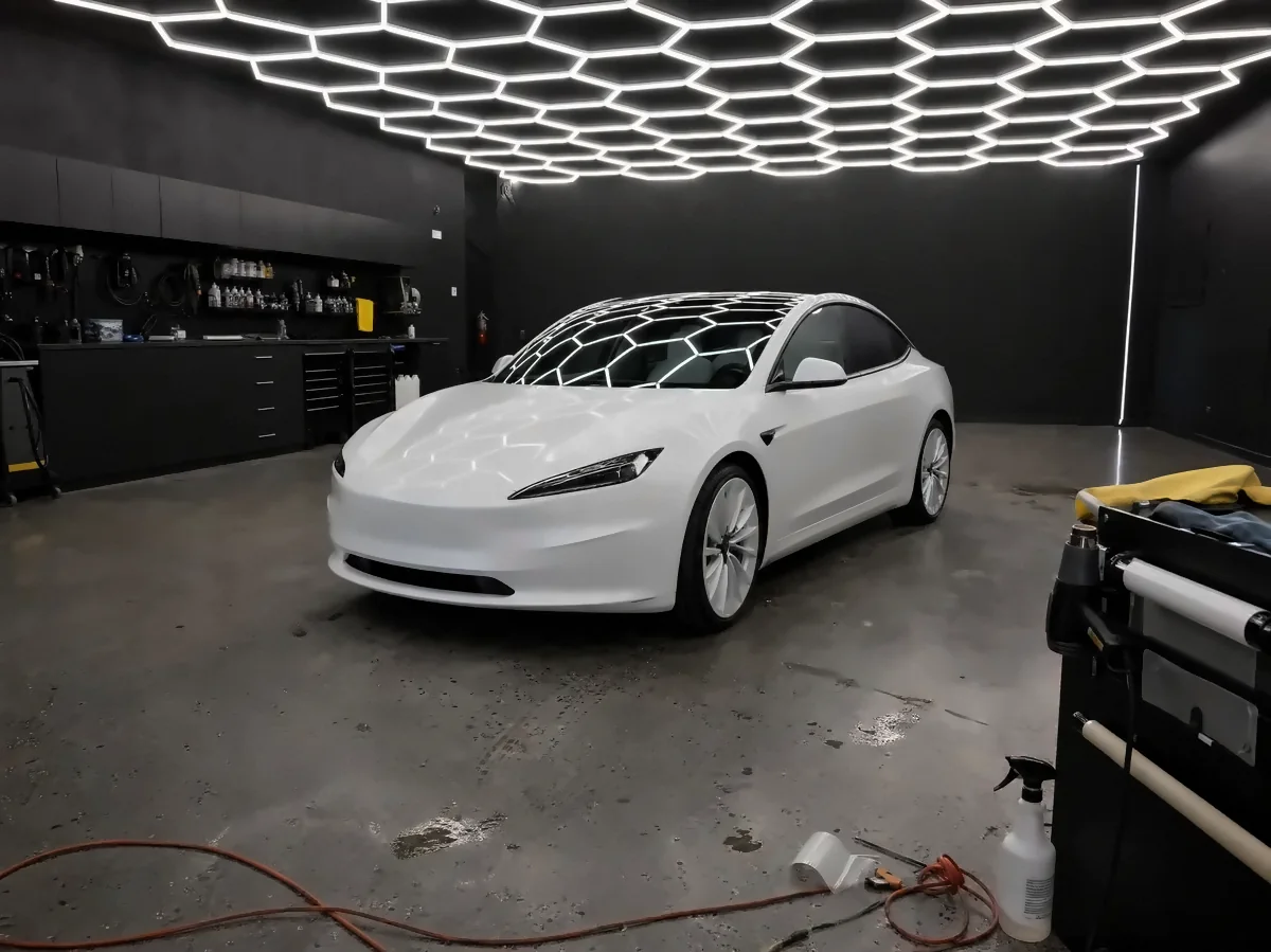 Car wraps, before (studio illustration)